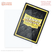 Dragon Shield - OUTER Sleeves Standard - Matte - CLEAR