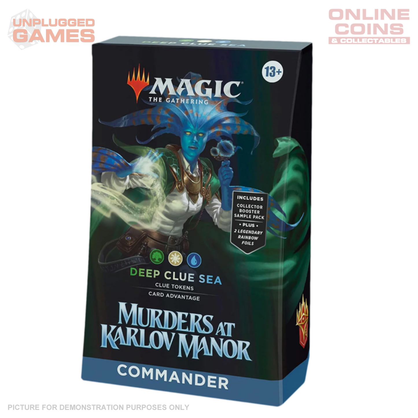 Magic the Gathering Murders at Karlov Manor - COMMANDER Deck - Deep Clue Sea