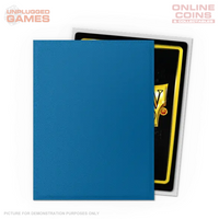 Dragon Shield Sleeves – Matte Dual – Anniversary Special Edition - Cobalt & Silver