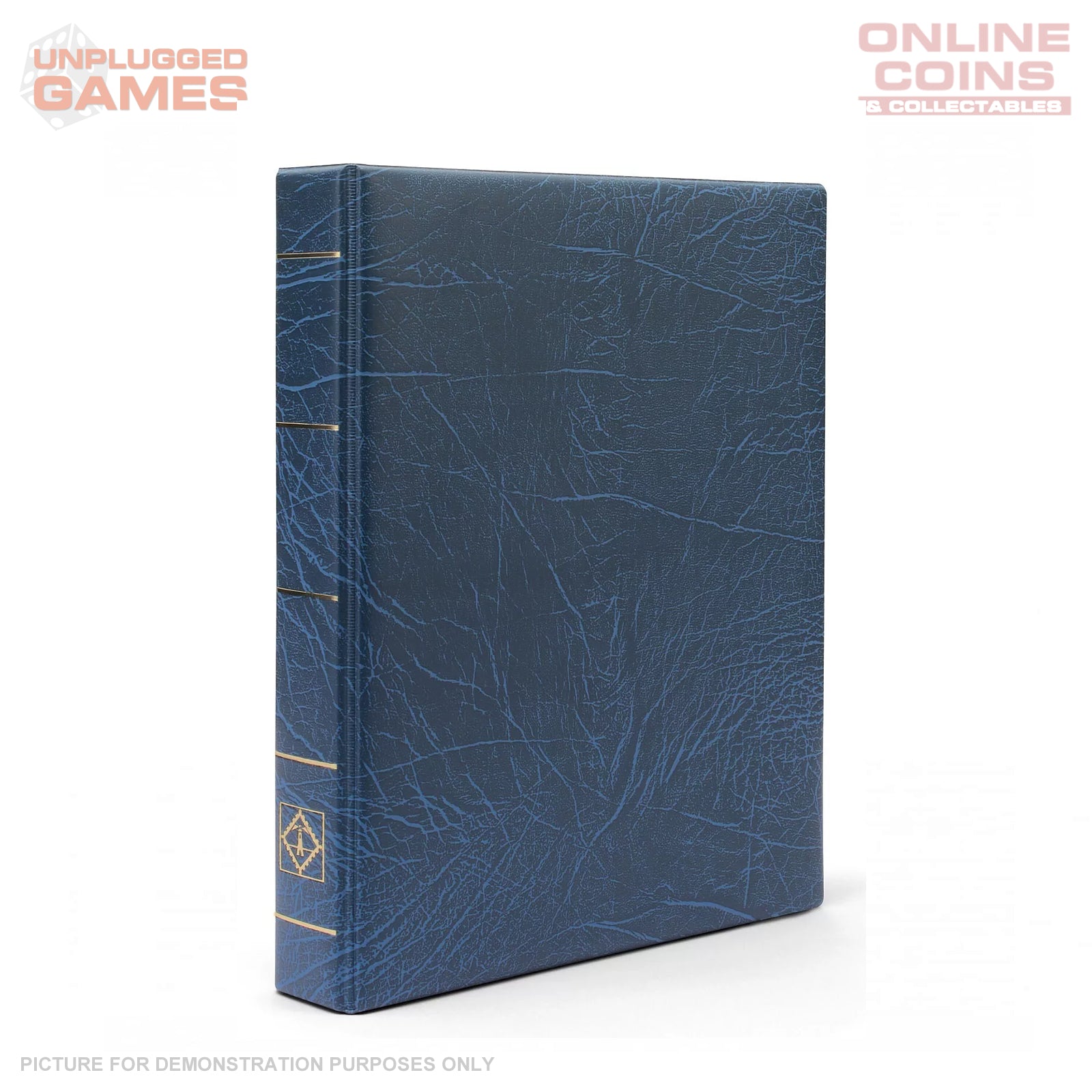 Lighthouse OPTIMA F EASY Ringbinder - Blue