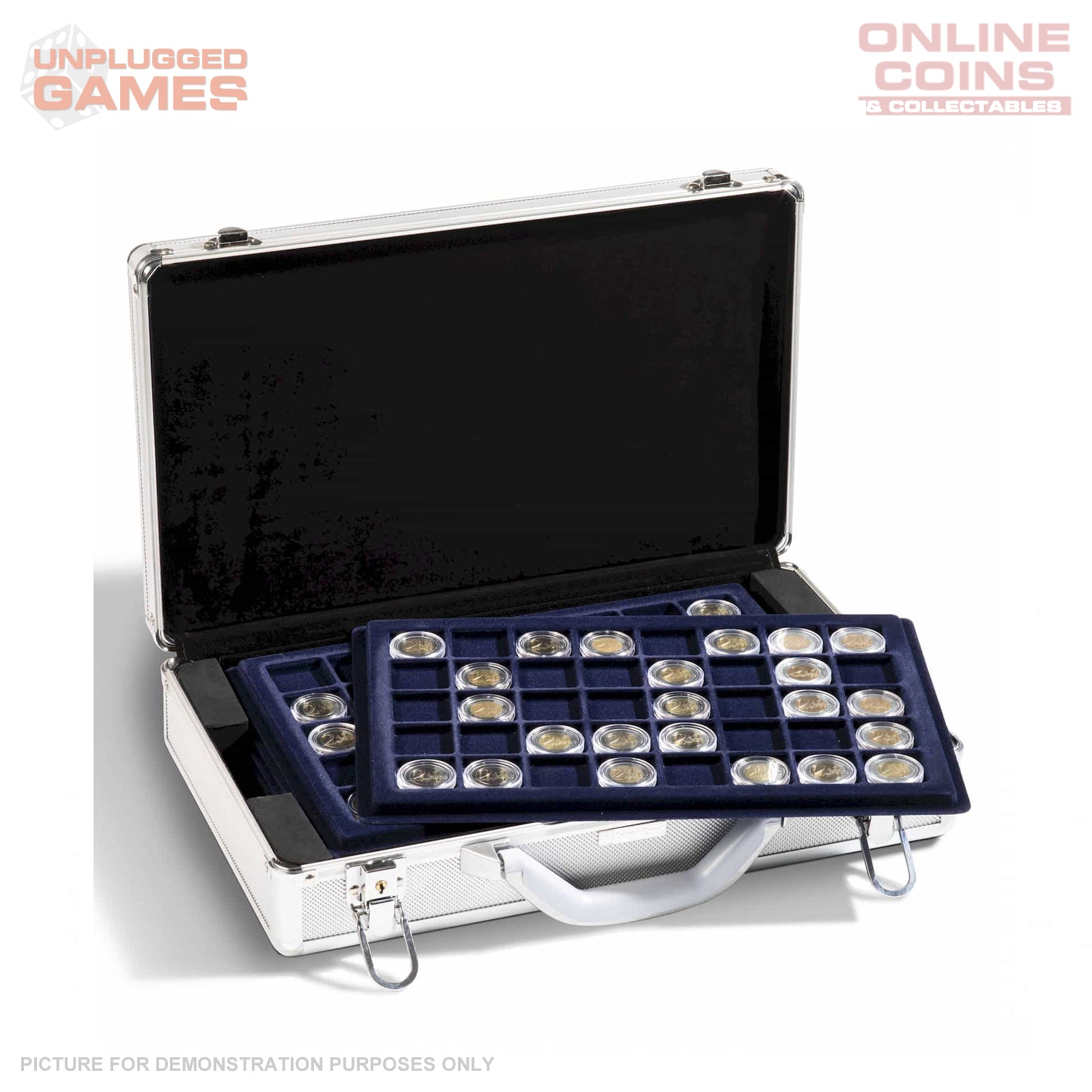 Lighthouse CARGO L 6 for 240 2-Euro Coins In Capsules Includes 6 Coin Trays