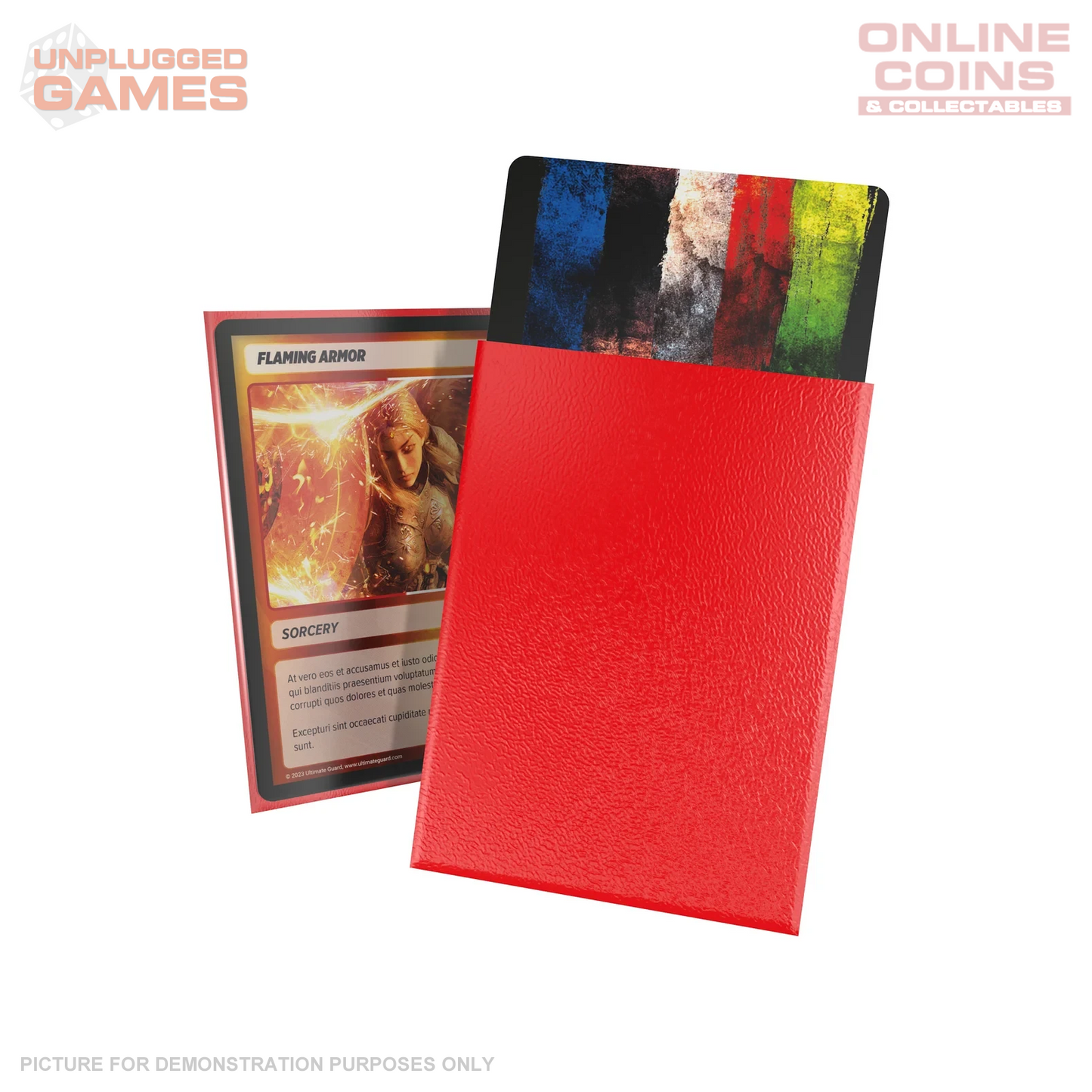 Ultimate Guard: Sleeves – Cortex Matte – Red