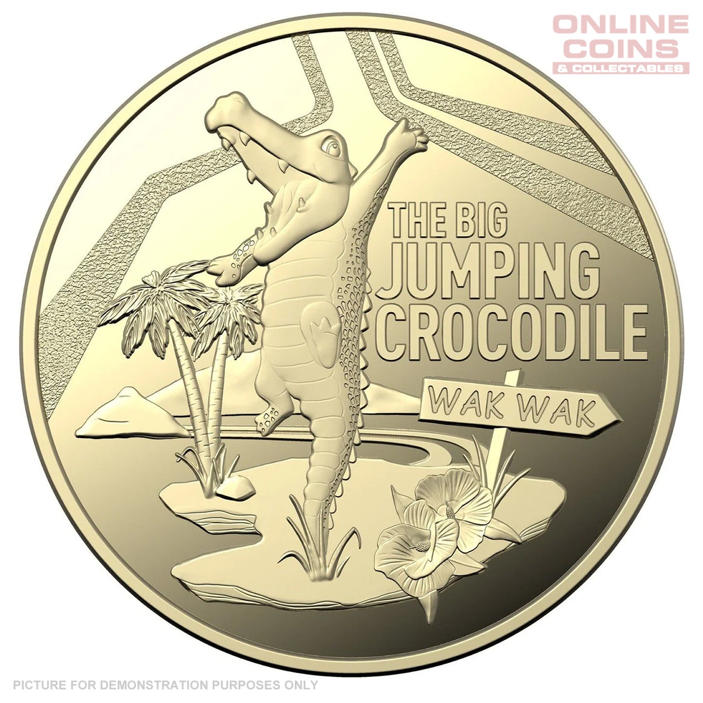 2023 $1 - Big Things - The Big Jumping Crocodile - Loose in 2x2