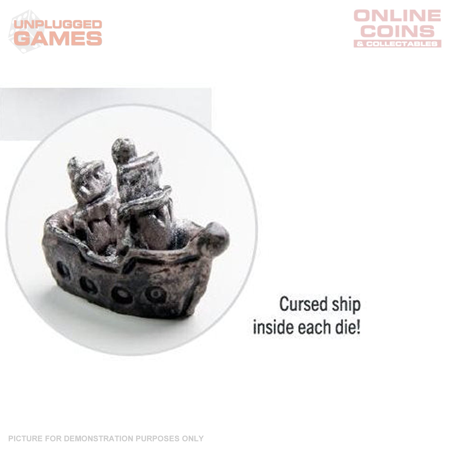 Gamegenic Embraced Series - Cursed Ship - RPG Dice Set (7pcs)