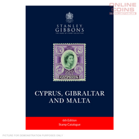 Stanley Gibbons Cyprus, Gibraltar & Malta Stamp Catalogue 6th Edition