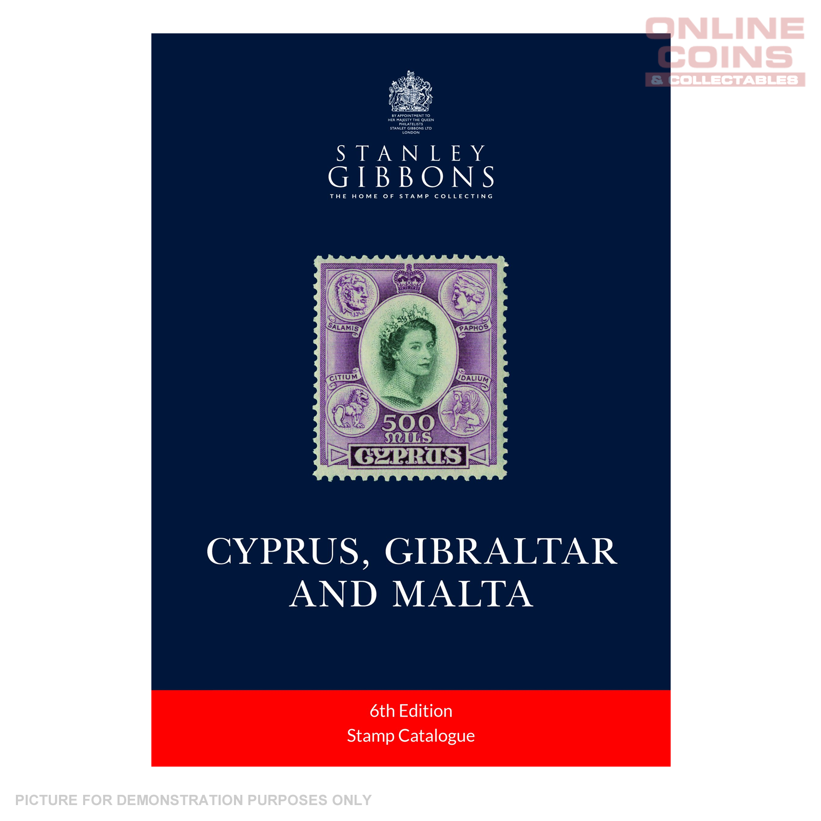 Stanley Gibbons Cyprus, Gibraltar & Malta Stamp Catalogue 6th Edition