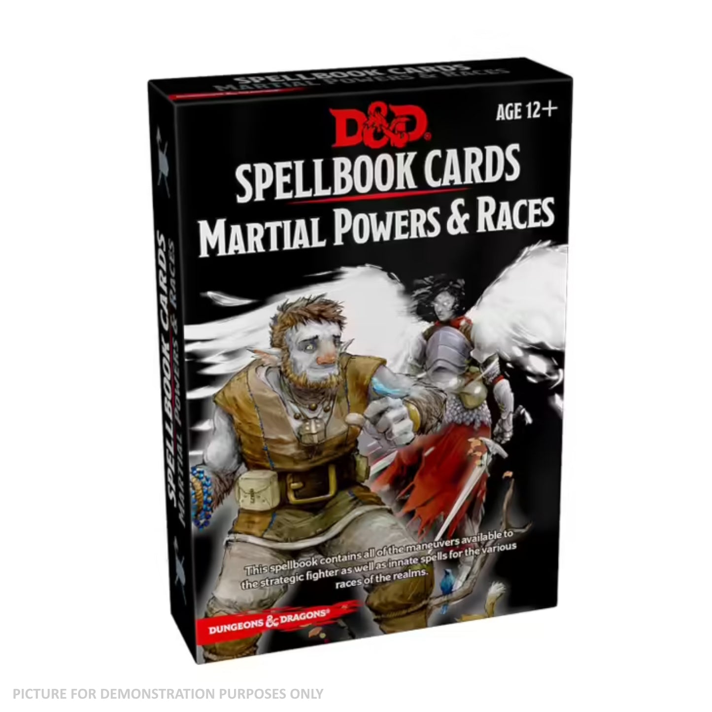 Dungeons & Dragons Spellbook Cards Martial Powers & Races Deck Revised 2017 Edition