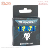 Warhammer 40,000 - DRUKHARI DICE