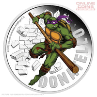 2025 Perth Mint TMNT - DONATELLO 1oz Silver Proof Coloured Coin