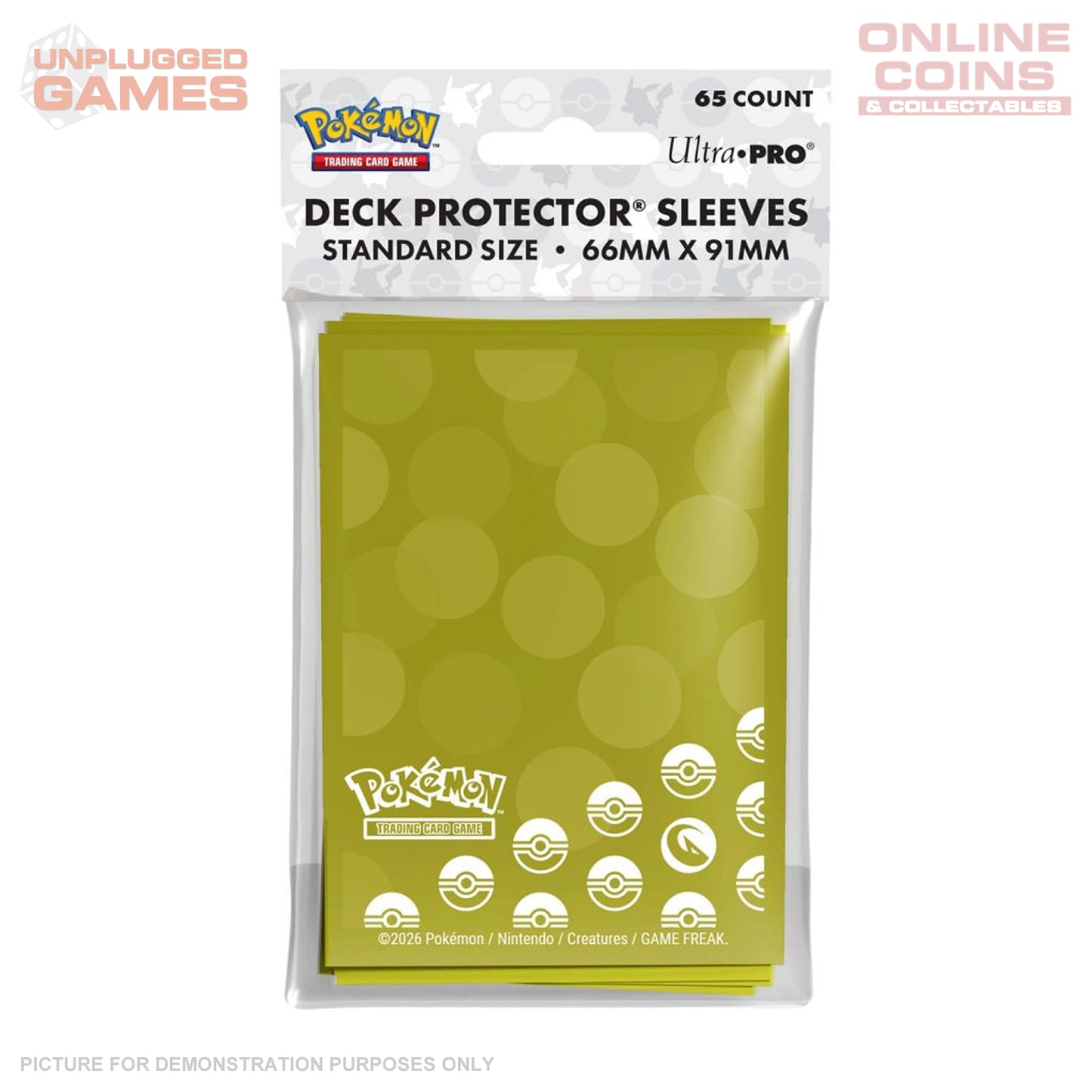 Ultra Pro Pokémon TCG - Energy 65ct Deck Protector Sleeves Dragon