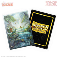 Dragon Shield Sleeves – Matte Dual Art – MTG Landfall Series Misty Rainforest