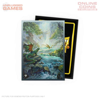 Dragon Shield Sleeves – Matte Dual Art – MTG Landfall Series Misty Rainforest