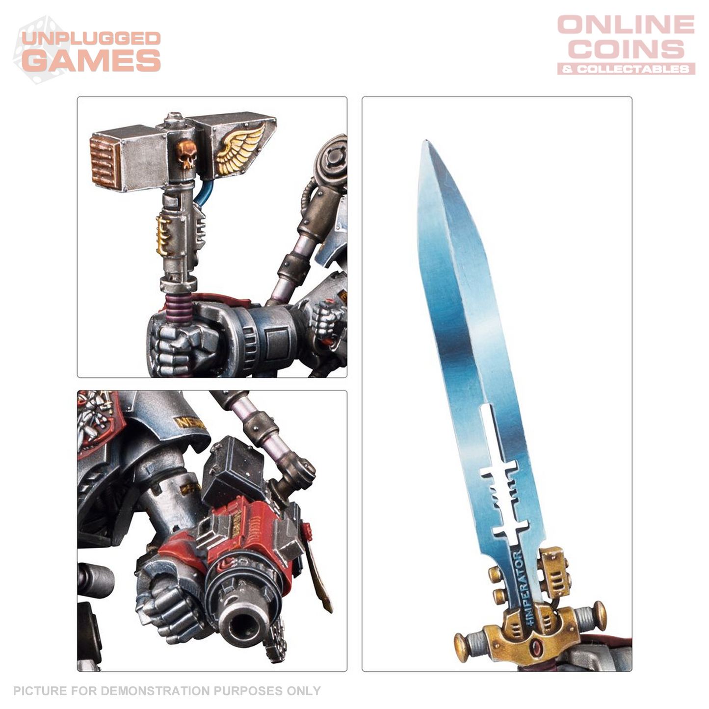 Warhammer 40,000 - GREY KNIGHTS - GRANDMASTER IN NEMESIS DREADKNIGHT