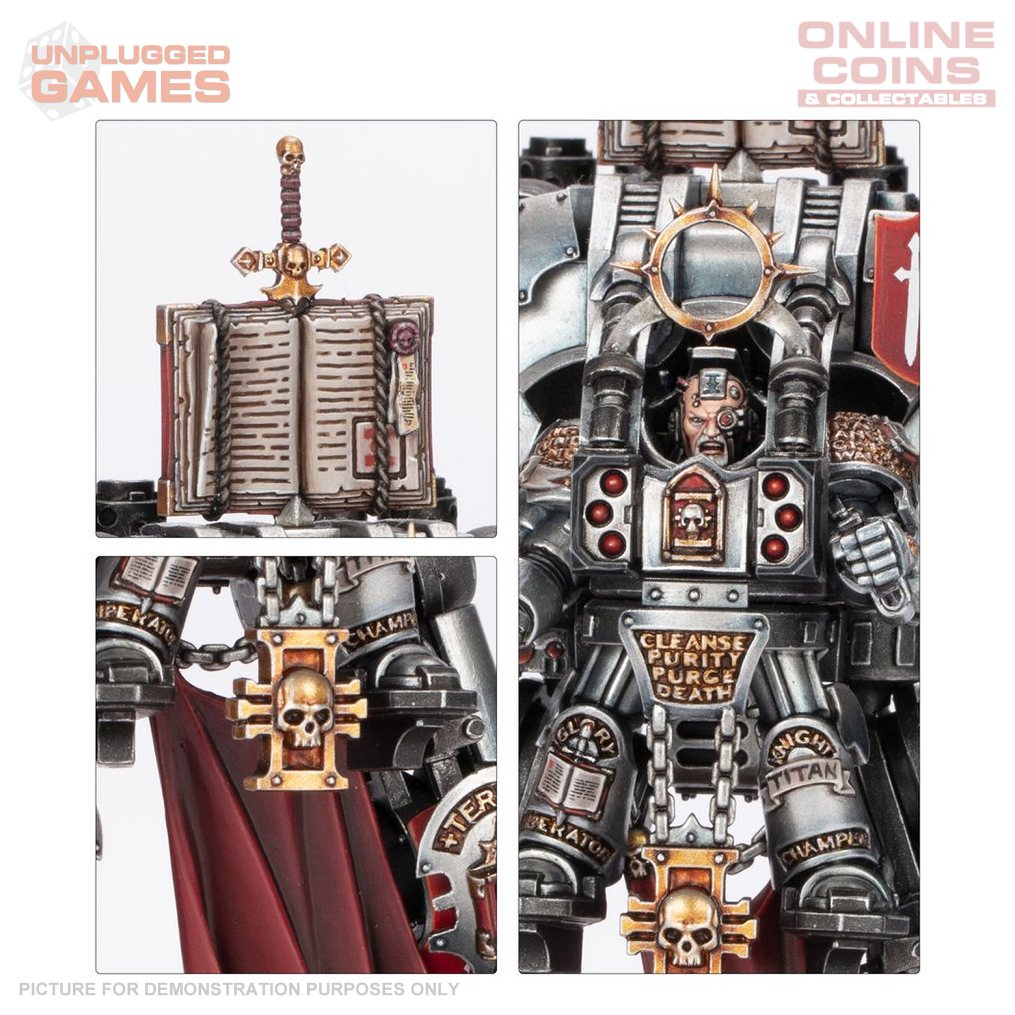Warhammer 40,000 - GREY KNIGHTS - GRANDMASTER IN NEMESIS DREADKNIGHT