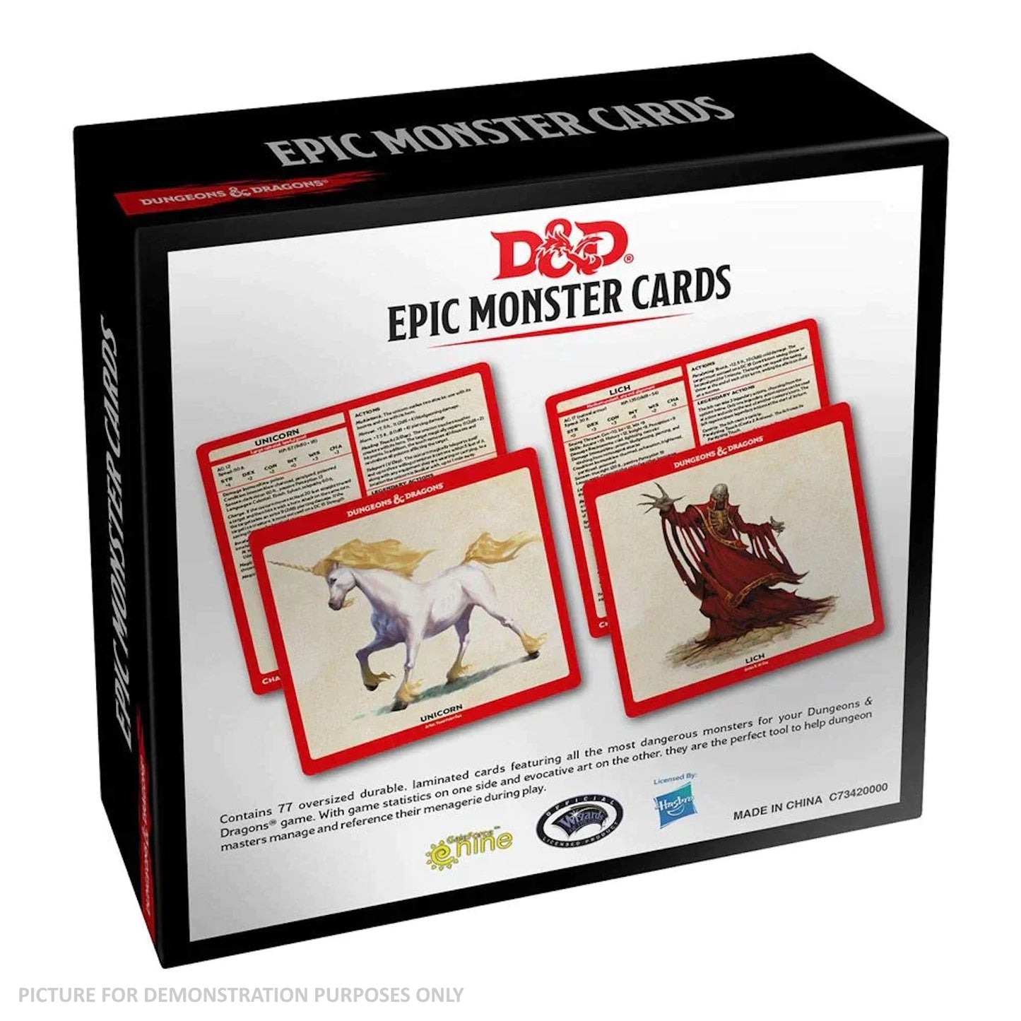 Dungeons & Dragons Epic Monster Cards