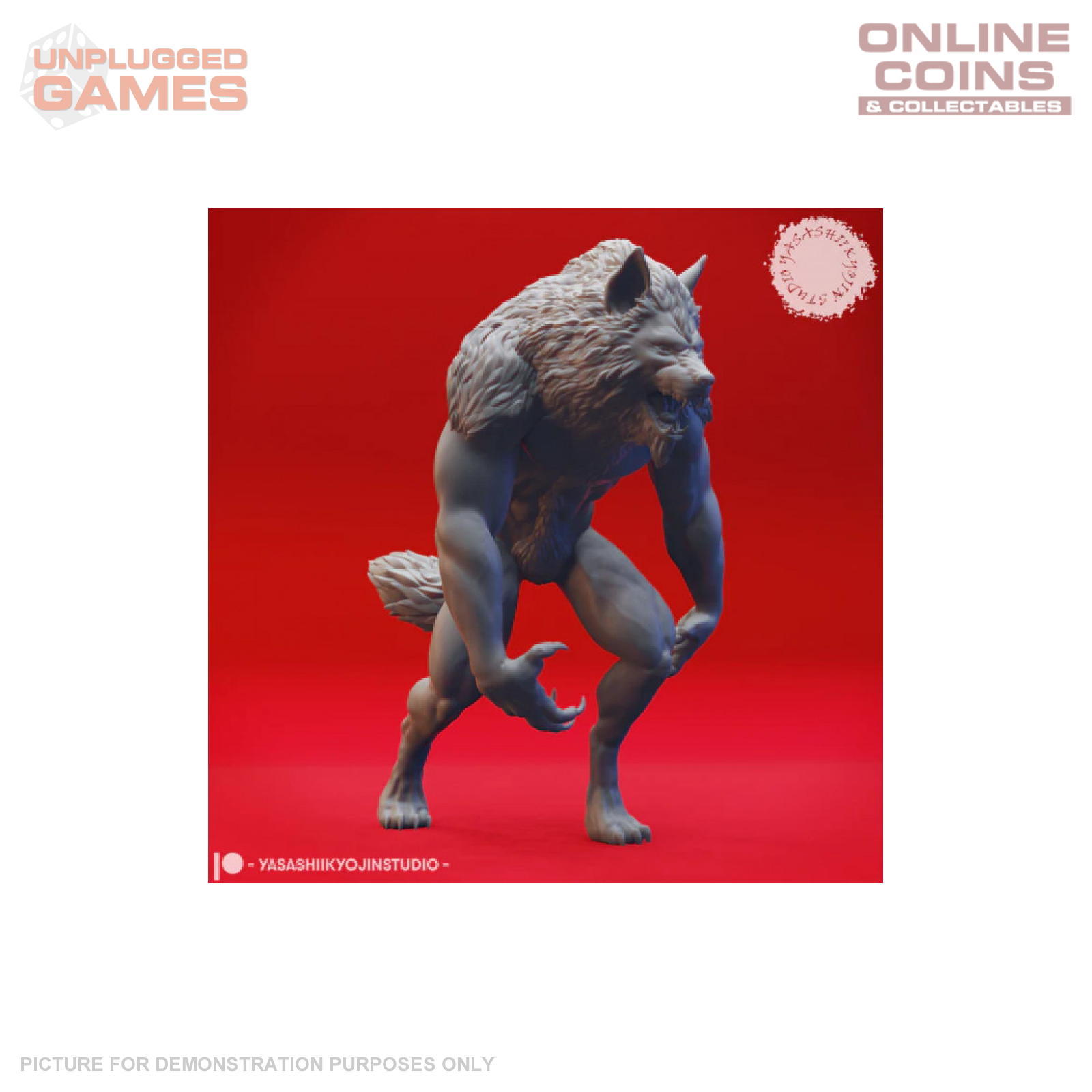 YKS Miniatures - Werewolf - Upright (M)