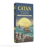 CATAN (6th Edition) - Explorers and Pirates 5-6 Player Expansion