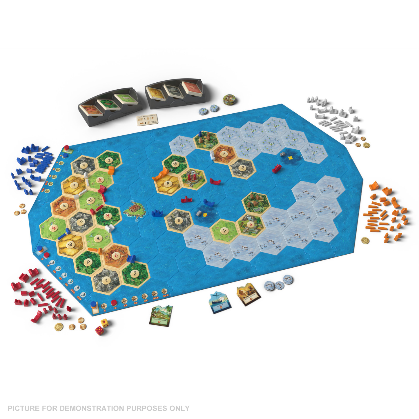 CATAN (6th Edition) - Explorers and Pirates 5-6 Player Expansion