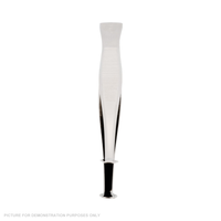 Renniks Premium Professional Stamp Tweezer Bent Spade 15cm with Black Sheath