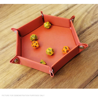 LPG Hex Dice Tray - 6" Red