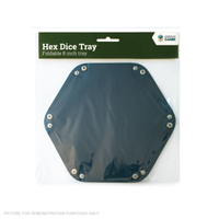 LPG Hex Dice Tray - 8" Blue