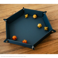 LPG Hex Dice Tray - 8" Blue