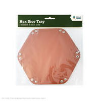 LPG Hex Dice Tray - 8" Red