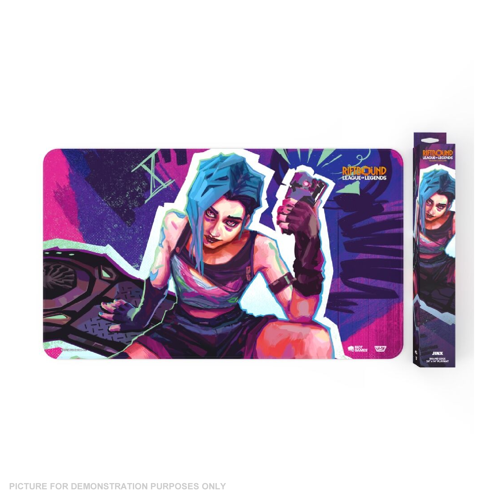 Riftbound League of Legends TCG – Playmat – Origins - JINX