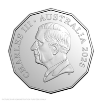 2026 RAM 50c Uncirculated Coloured Coin - Celebrations