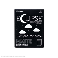 Ultra Pro - ECLIPSE Matte Standard DECK PROTECTOR Sleeves: Arctic White - 105ct