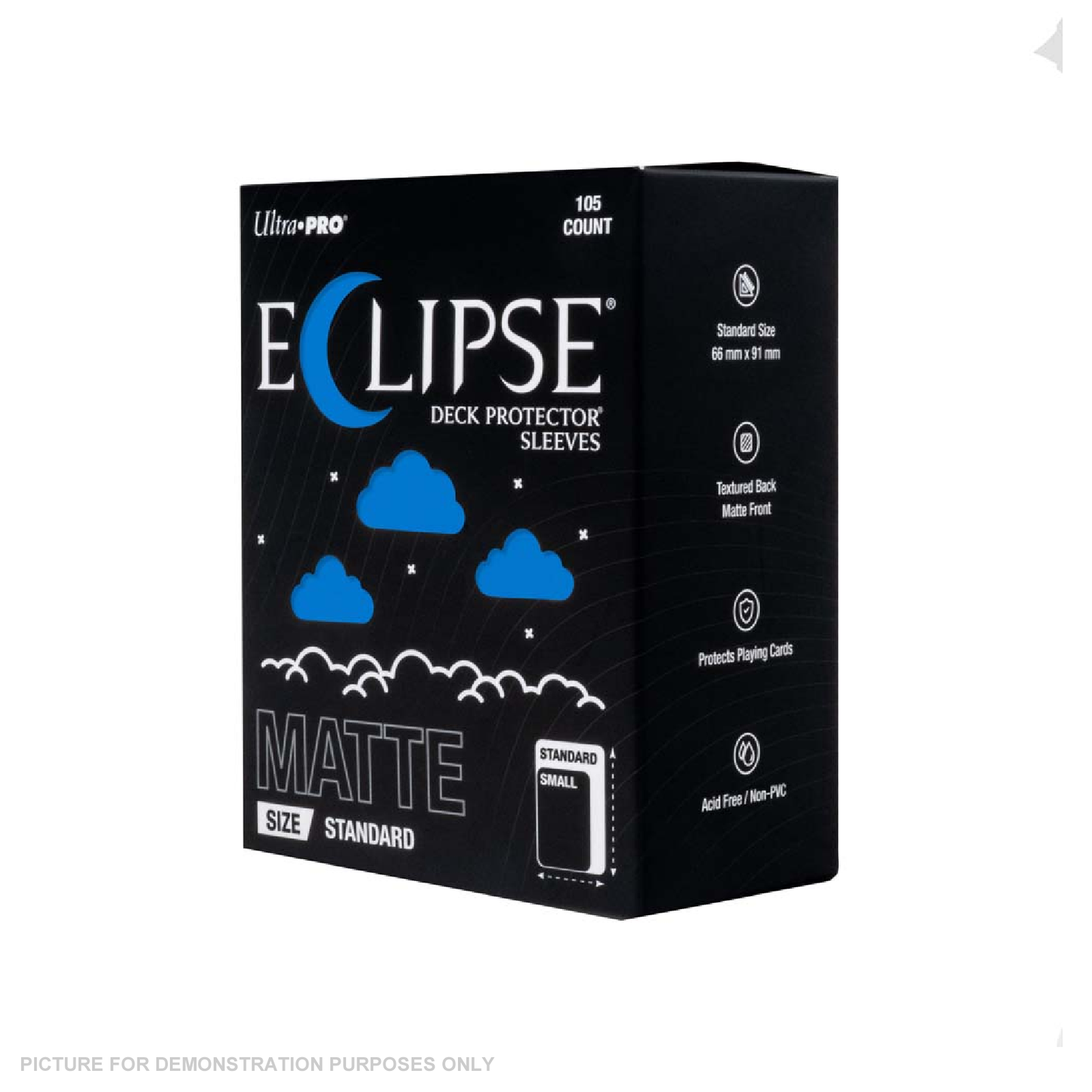 Ultra Pro - ECLIPSE Matte Standard DECK PROTECTOR Sleeves: Pacific Blue - 105ct