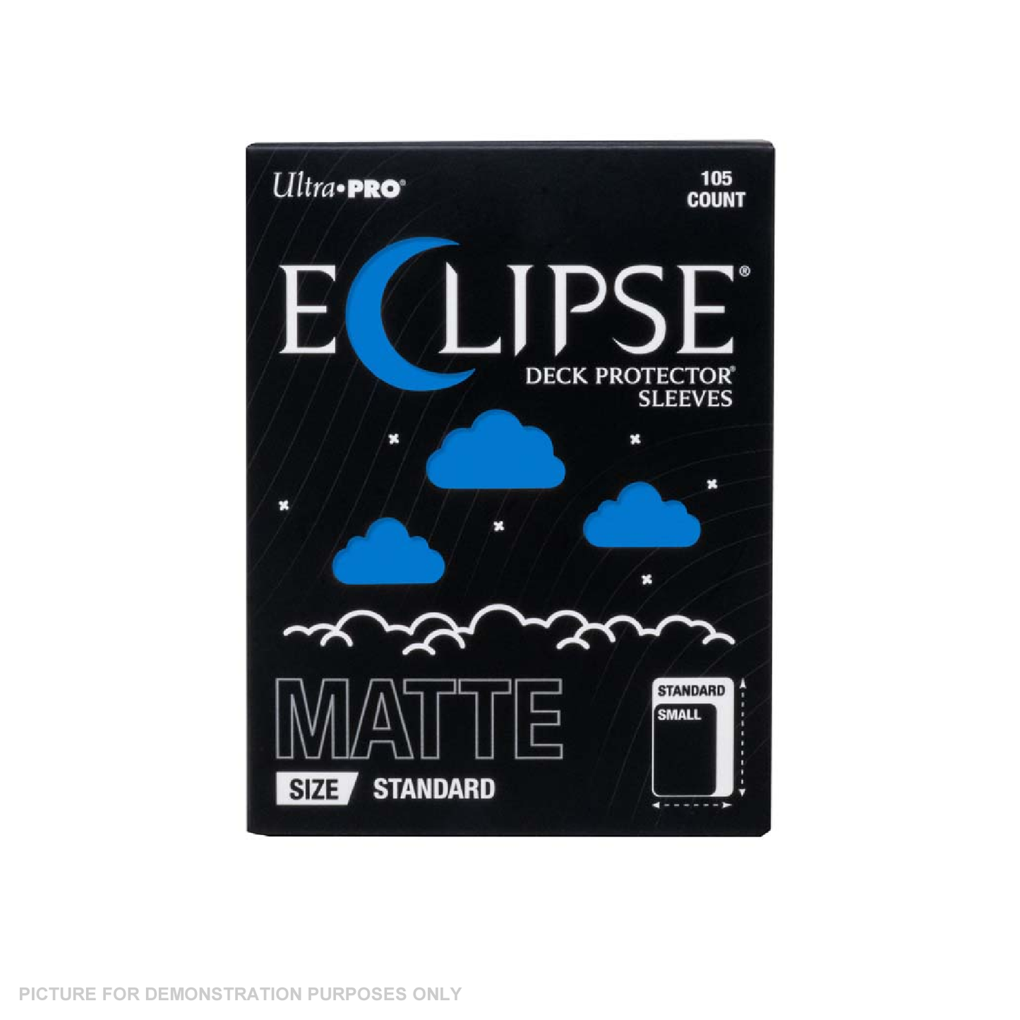 Ultra Pro - ECLIPSE Matte Standard DECK PROTECTOR Sleeves: Pacific Blue - 105ct