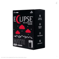 Ultra Pro - ECLIPSE Matte Standard DECK PROTECTOR Sleeves: Apple Red - 105ct
