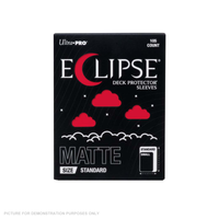 Ultra Pro - ECLIPSE Matte Standard DECK PROTECTOR Sleeves: Apple Red - 105ct
