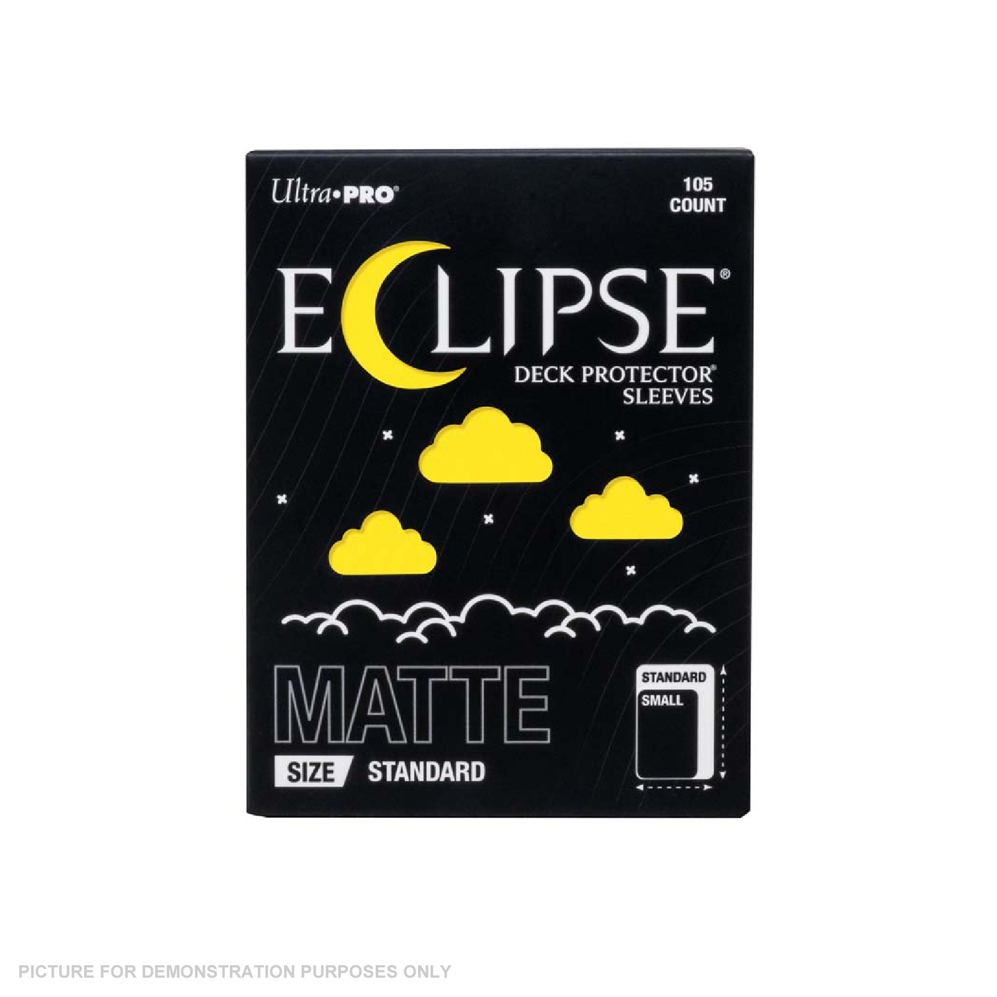 Ultra Pro - ECLIPSE Matte Standard DECK PROTECTOR Sleeves: Lemon Yellow - 105ct