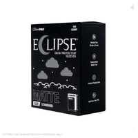 Ultra Pro - ECLIPSE Matte Standard DECK PROTECTOR Sleeves: Smoke Grey - 105ct