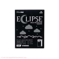 Ultra Pro - ECLIPSE Matte Standard DECK PROTECTOR Sleeves: Smoke Grey - 105ct