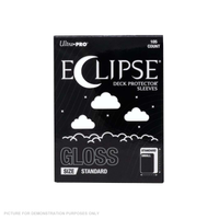 Ultra Pro - ECLIPSE Gloss Standard DECK PROTECTOR Sleeves: Arctic White - 105ct