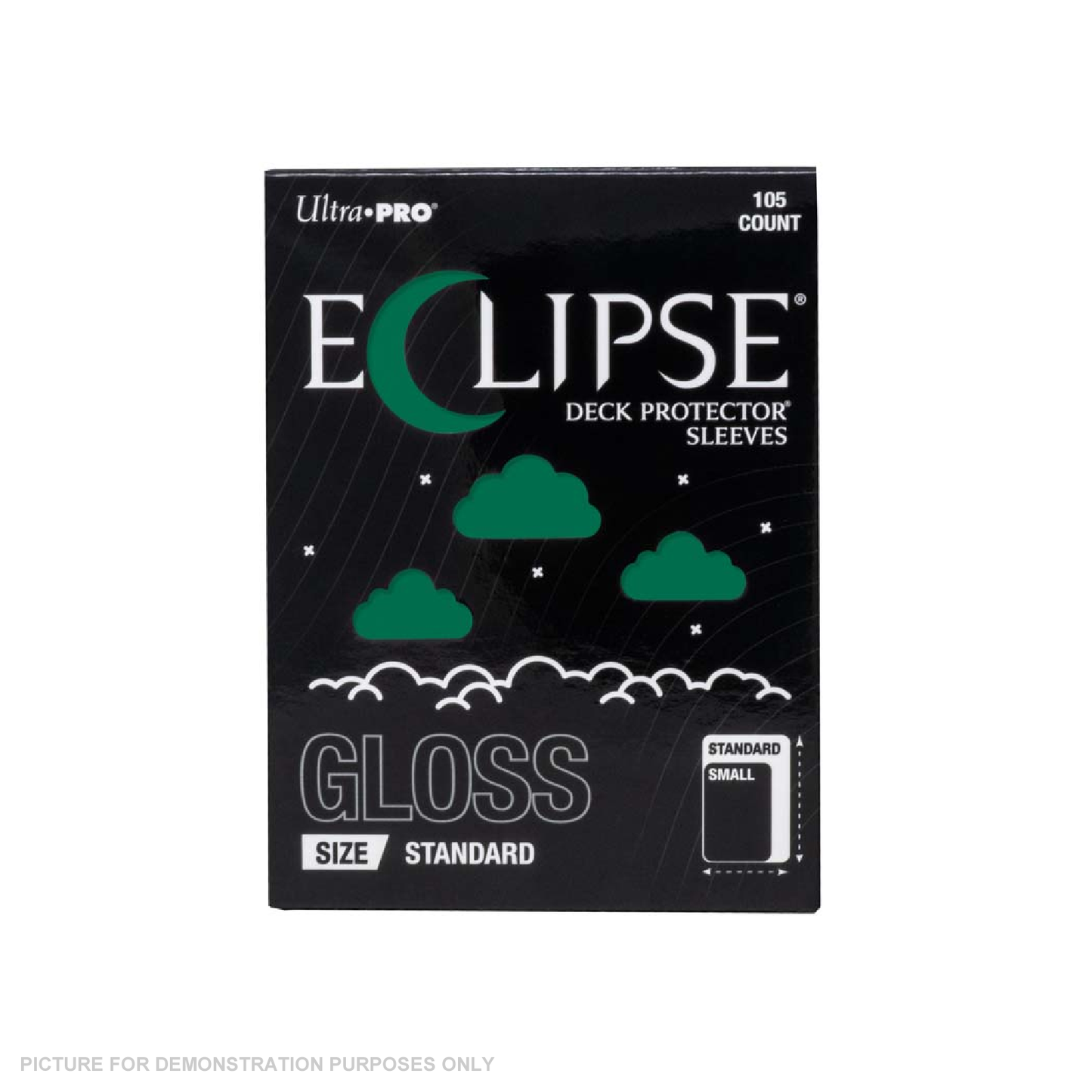 Ultra Pro - ECLIPSE Gloss Standard DECK PROTECTOR Sleeves: Forest Green - 105ct