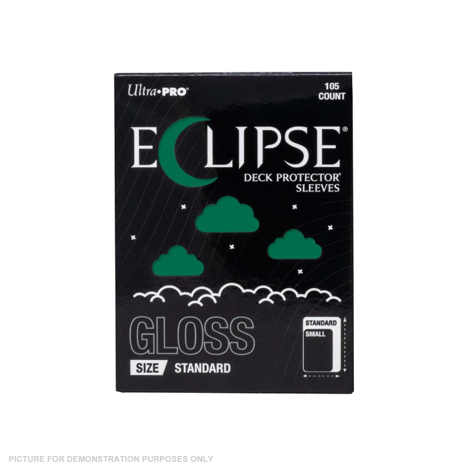 Ultra Pro - ECLIPSE Gloss Standard DECK PROTECTOR Sleeves: Forest Green - 105ct