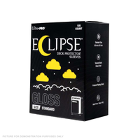 Ultra Pro - ECLIPSE Gloss Standard DECK PROTECTOR Sleeves: Lemon Yellow - 105ct