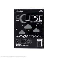 Ultra Pro - ECLIPSE Gloss Standard DECK PROTECTOR Sleeves: Smoke Grey - 105ct