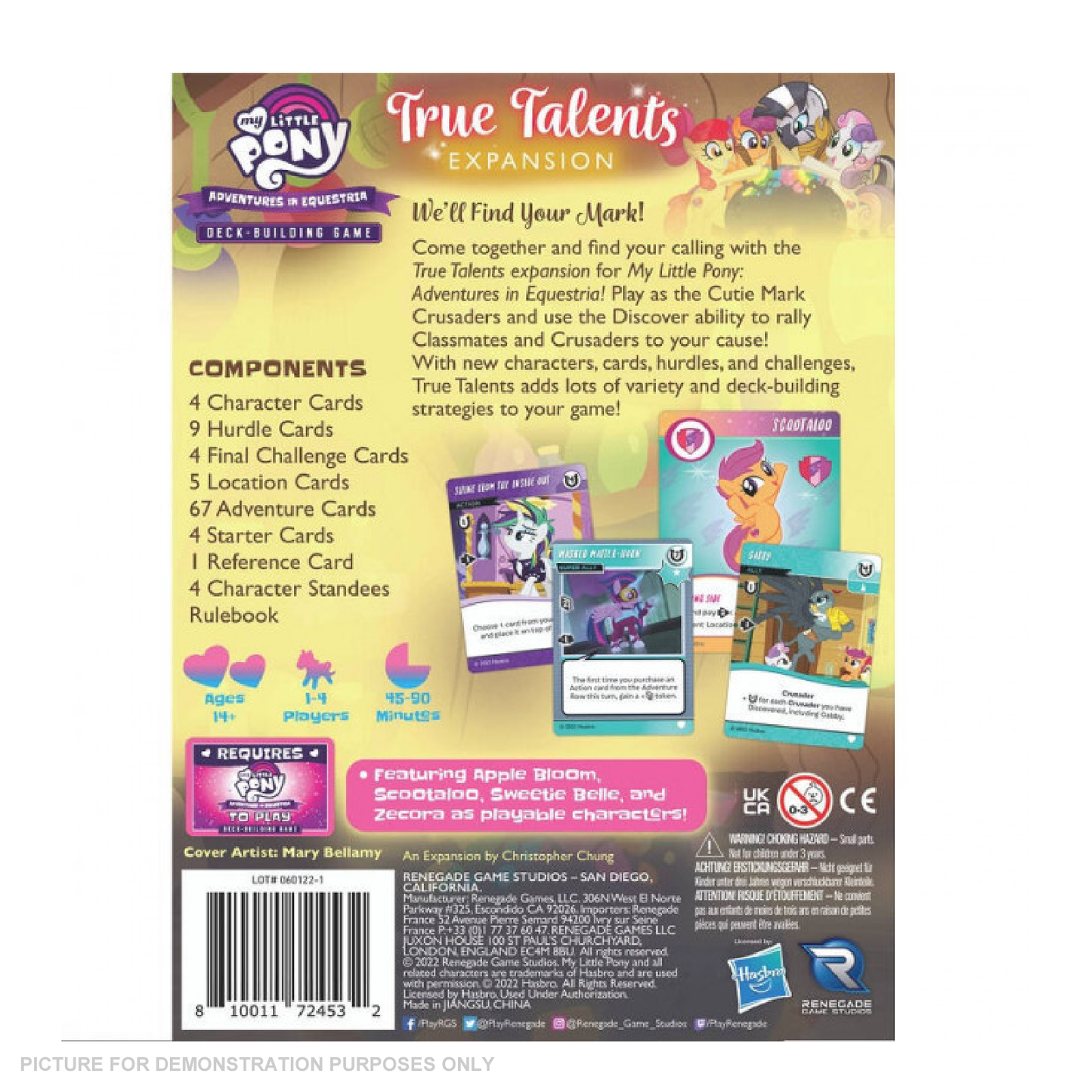 My Little Pony - Adventures in Equestria - Deck-Building Game TRUE Talents Expansion