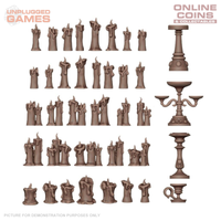 AK Interactive - Basing Bits - Candles - 73 Pieces