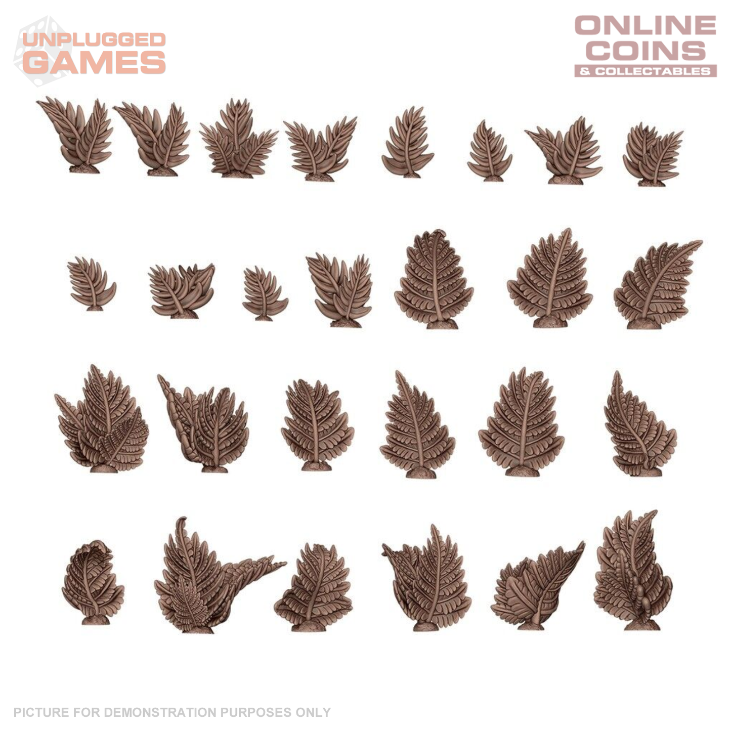 AK Interactive - Basing Bits - Fern - 25 Pieces