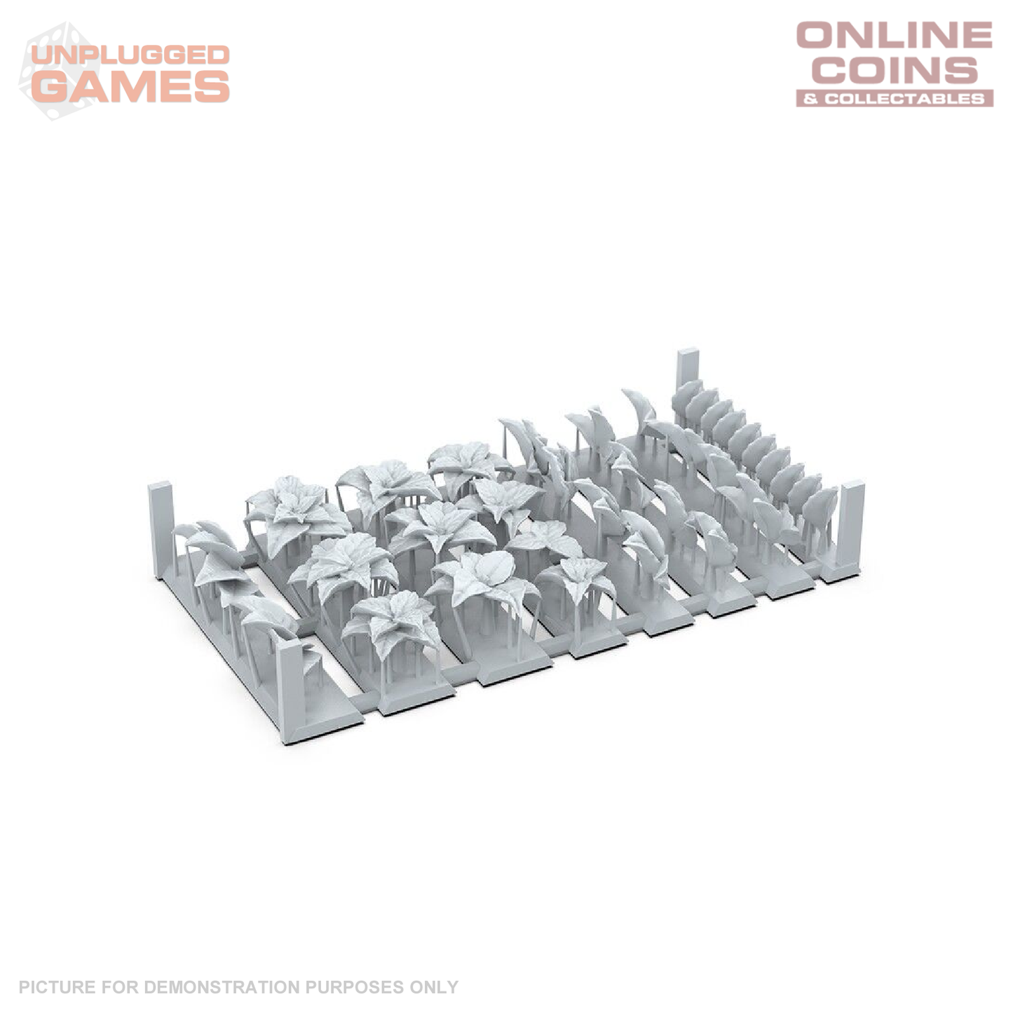 AK Interactive - Basing Bits - Forest Leaves - 35 Pieces