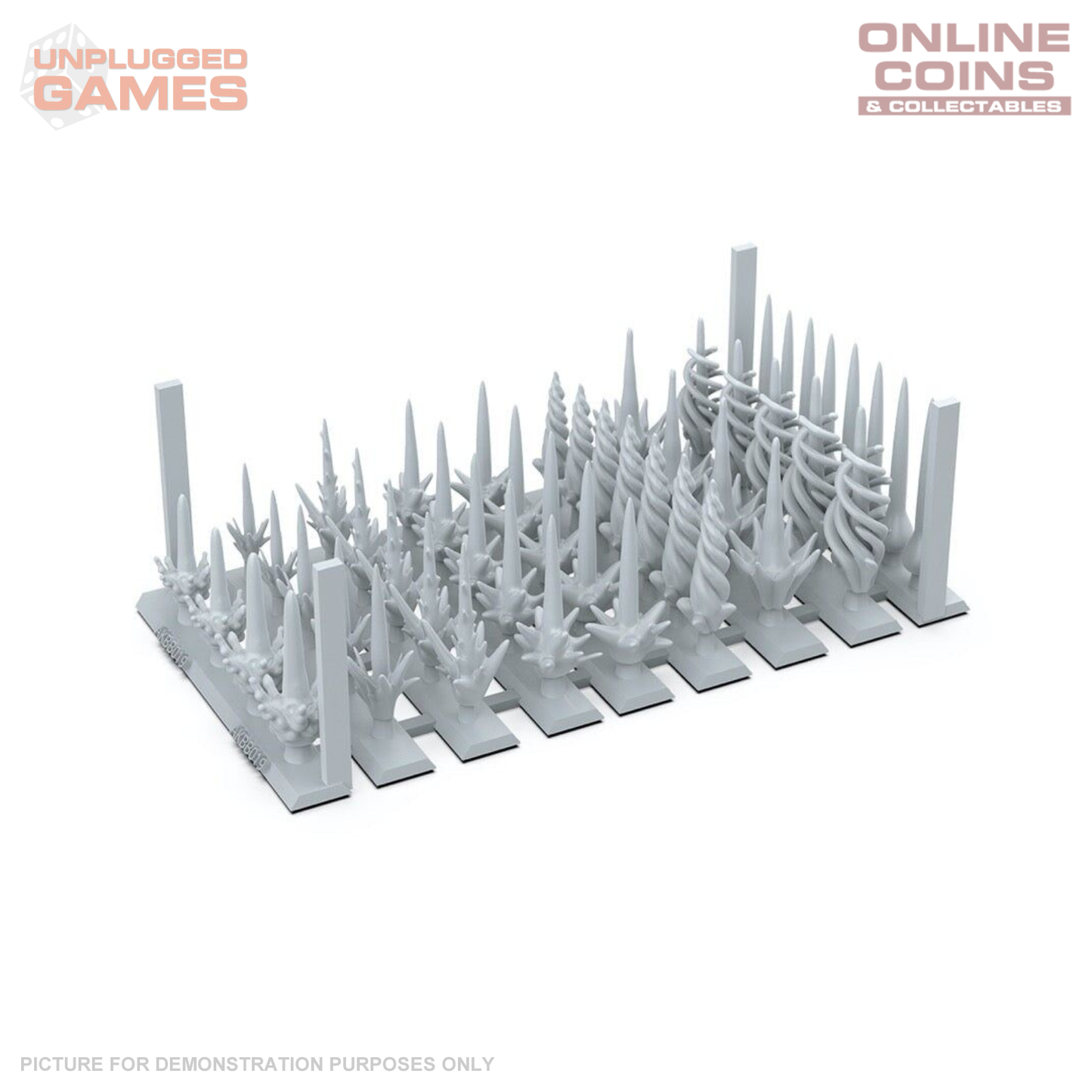 AK Interactive - Basing Bits - Plasma Fx - 54 Pieces