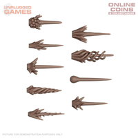 AK Interactive - Basing Bits - Plasma Fx - 54 Pieces