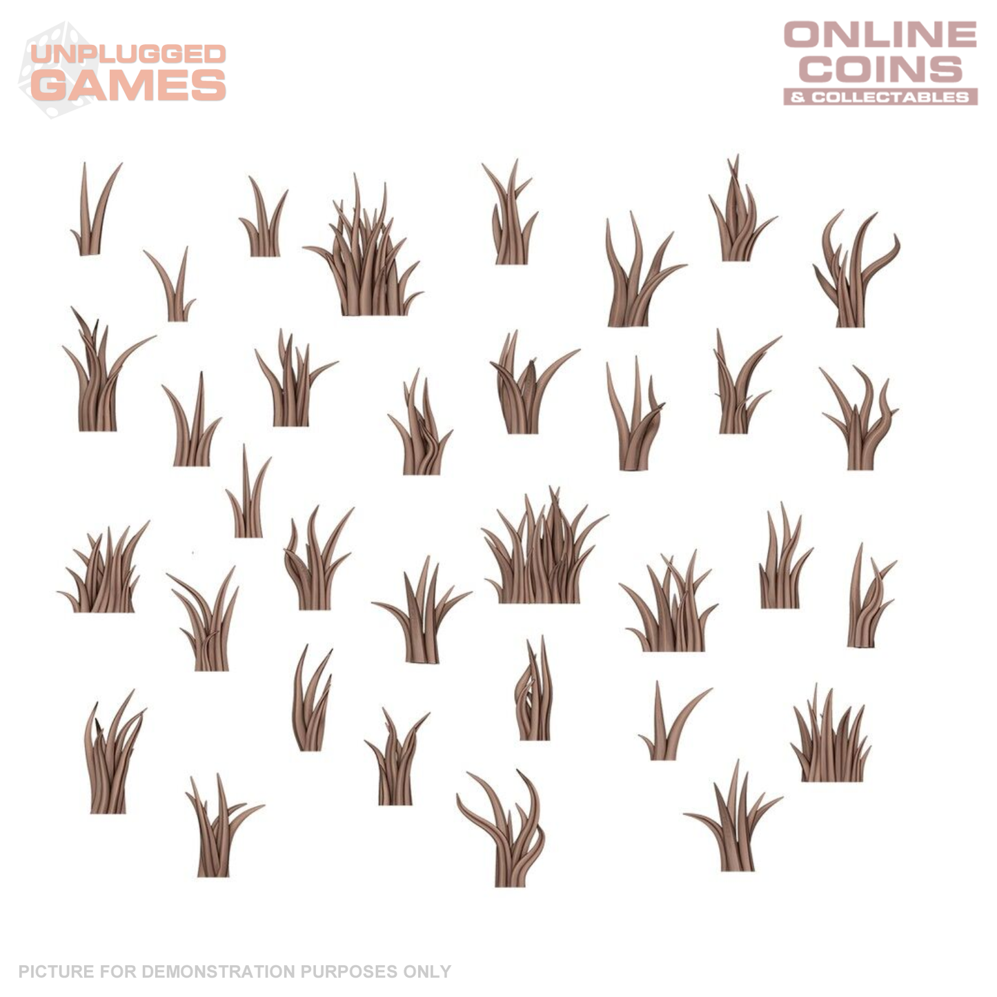 AK Interactive - Basing Bits - Tall Grass - 35 Pieces