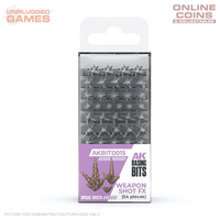 AK Interactive - Basing Bits - Weapons Shot Fx - 54 Pieces